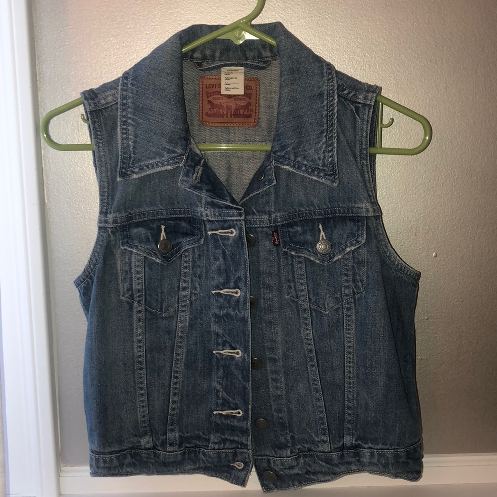 Levi denim vest